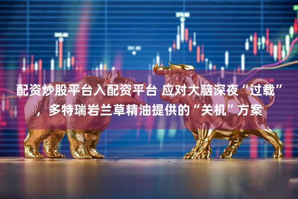 配资炒股平台入配资平台 应对大脑深夜“过载”，多特瑞岩兰草精油提供的“关机”方案